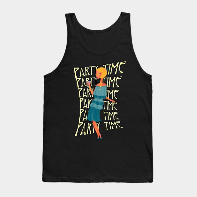 Party time Tank Top by nasia9toska